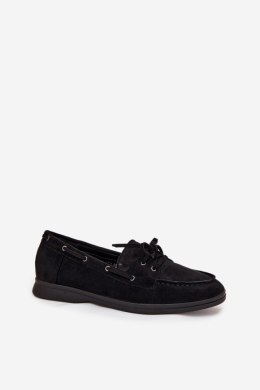Mokasyny Model Zalina 22-374 Black - Step in style Step in style