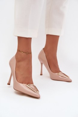 Szpilki Model Paivelle 9774 Beige - Step in style Step in style