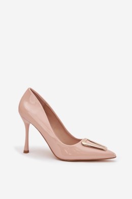 Szpilki Model Paivelle 9774 Beige - Step in style Step in style