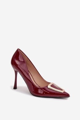 Szpilki Model Paivelle 9774 Bordo - Step in style Step in style