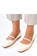 Baleriny Model Lantos LG23-3 Beige - Solea Solea Baleriny Model Lantos LG23-3 Beige - Solea Solea