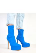 Botki Model Ramla YES-3858-1 Blue - Solea Solea Botki Model Ramla YES-3858-1 Blue - Solea Solea