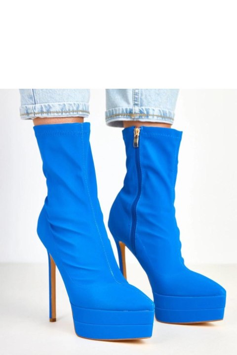 Botki Model Ramla YES-3858-1 Blue - Solea Solea Botki Model Ramla YES-3858-1 Blue - Solea Solea
