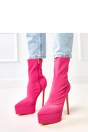 Botki Model Ramla YES-3858-1 Pink - Solea Solea