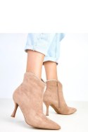 Botki Model Silvia ZTZ-2 Beige - Solea Solea