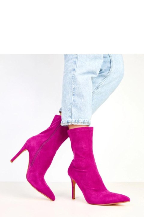 Botki Model Tennille AX-121 Violet - Solea Solea Botki Model Tennille AX-121 Violet - Solea Solea
