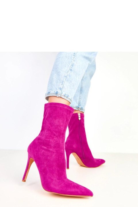 Botki Model Tennille AX-121 Violet - Solea Solea Botki Model Tennille AX-121 Violet - Solea Solea