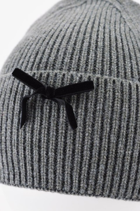 CZAPKA ZIMOWA CZ091 DZIEWCZĘCA KOKARDY NOVITI