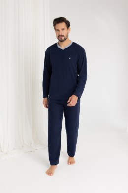 PIŻAMA MĘSKA 489 FROTTE DR R.2XL-3XL REGINA