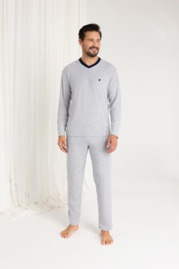 PIŻAMA MĘSKA 489 FROTTE DR R.2XL-3XL REGINA