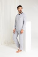 PIŻAMA MĘSKA 489 FROTTE DR R.2XL-3XL REGINA