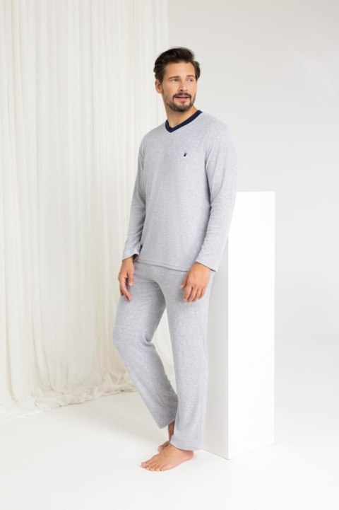 PIŻAMA MĘSKA 489 FROTTE DR R.2XL-3XL REGINA PIŻAMA MĘSKA 489 FROTTE DR R.2XL-3XL REGINA