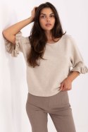 Sweter Damski Model IT-SW-99244.65 Beige - Italy Moda Italy Moda