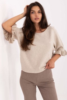 Sweter Damski Model IT-SW-99244.65 Beige - Italy Moda Italy Moda