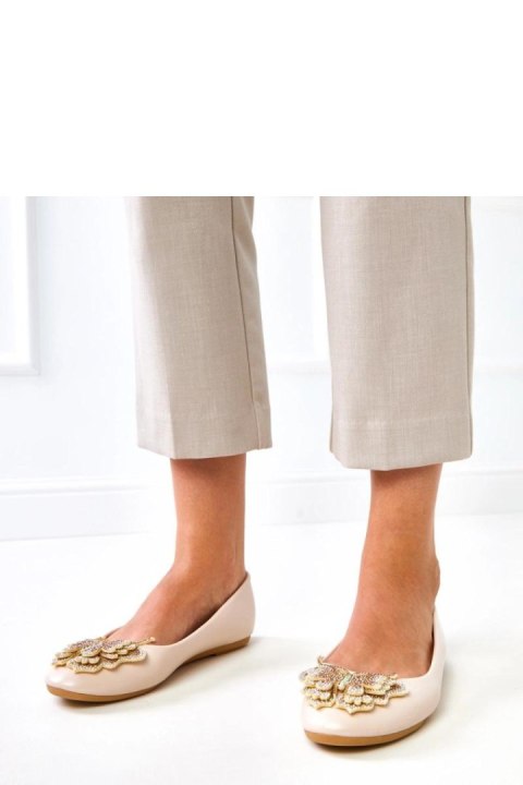 Baleriny Model Gruca GJ3092-2 Beige - Solea Solea