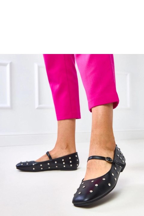 Baleriny Model Heidi GJ3093-1 Black - Solea Solea