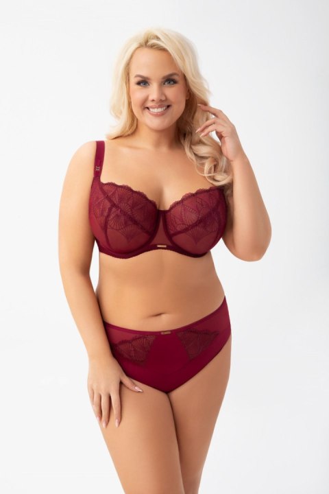 Biustonosz Soft Model Mira K942 Bordo - Gorsenia Lingerie Gorsenia Lingerie