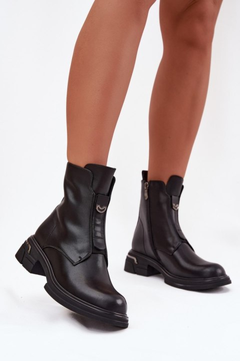 Botki Model Karisse 25BT04-9347 Black - Step in style Step in style Botki Model Karisse 25BT04-9347 Black - Step in style Step in style