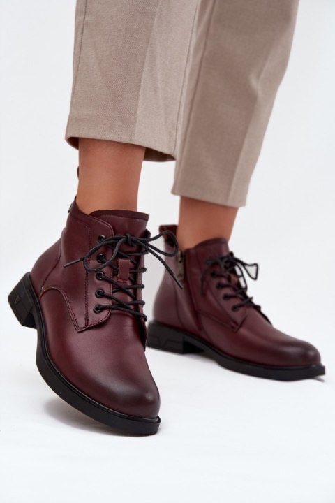 Botki Model Vinceza 39953 Bordo - Step in style Step in style Botki Model Vinceza 39953 Bordo - Step in style Step in style