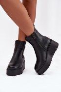 Botki Model Vinceza 58551 Black - Step in style Step in style