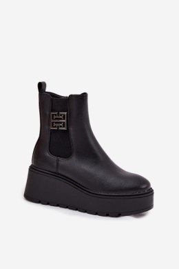 Botki Model Vinceza 58551 Black - Step in style Step in style