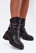 Botki Model Vinceza 58605 Black - Step in style Step in style Botki Model Vinceza 58605 Black - Step in style Step in style