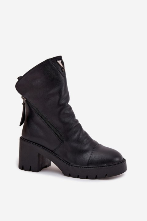 Botki Model Vinceza 58605 Black - Step in style Step in style Botki Model Vinceza 58605 Black - Step in style Step in style