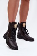 Botki Model Zazoo 3084 Black - Step in style Step in style Botki Model Zazoo 3084 Black - Step in style Step in style