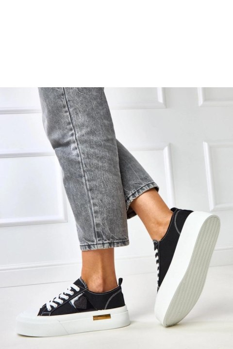 Buty Sportowe Model Nihal GLA1110 Black - Solea Solea Buty Sportowe Model Nihal GLA1110 Black - Solea Solea
