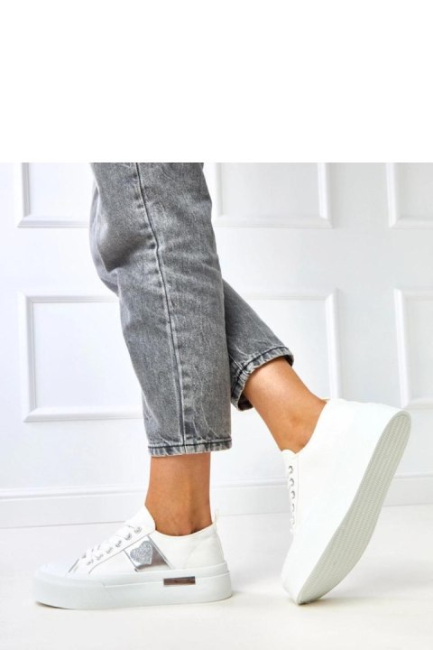 Buty Sportowe Model Nihal GLA1110 White - Solea Solea Buty Sportowe Model Nihal GLA1110 White - Solea Solea