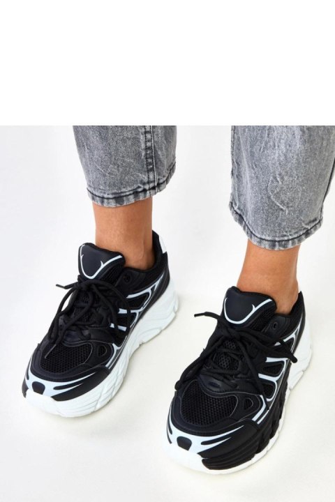 Buty Sportowe Model Souza EX5615-1 Black - Solea Solea Buty Sportowe Model Souza EX5615-1 Black - Solea Solea