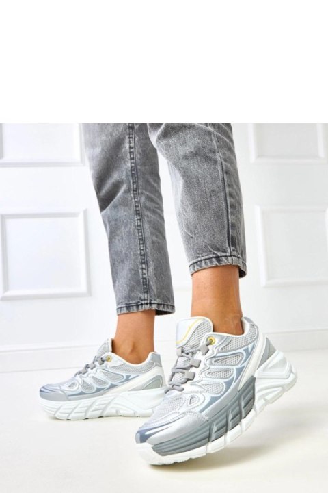 Buty Sportowe Model Souza EX5615-3 Silver - Solea Solea Buty Sportowe Model Souza EX5615-3 Silver - Solea Solea