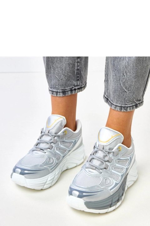 Buty Sportowe Model Souza EX5615-3 Silver - Solea Solea Buty Sportowe Model Souza EX5615-3 Silver - Solea Solea