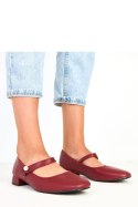 Czółenka Model Alya GG3071-7 Bordo - Solea Solea Czółenka Model Alya GG3071-7 Bordo - Solea Solea
