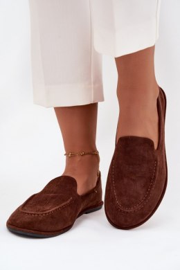 Mokasyny Model Miryelle 2517 Brown - Step in style Step in style
