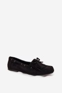 Mokasyny Model Olivianne H8-980H Black - Step in style Step in style