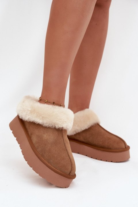 Śniegowce Model Mivelle W5818 Camel - Step in style Step in style Śniegowce Model Mivelle W5818 Camel - Step in style Step in style