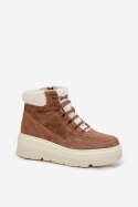 Śniegowce Model Vinceza 95354 Camel - Step in style Step in style