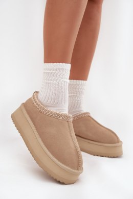 Śniegowce Model Vinceza 97960 Beige - Step in style Step in style
