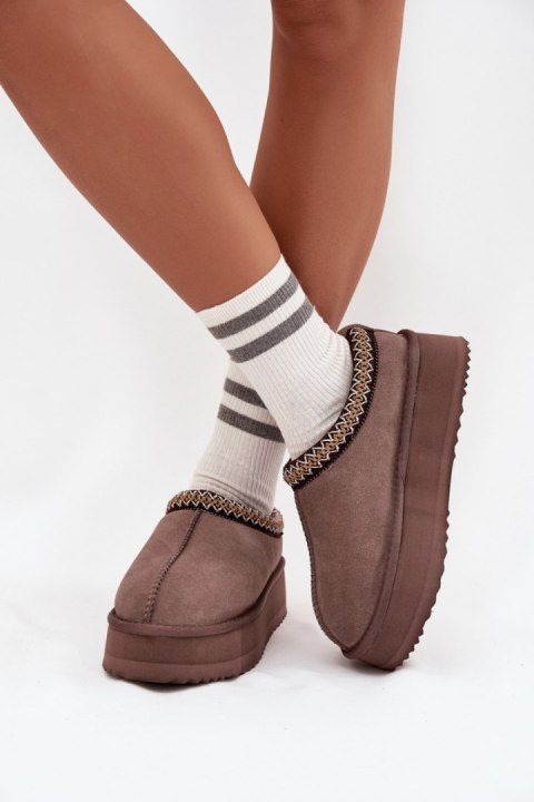 Śniegowce Model Vinceza 97960 Brown - Step in style Step in style Śniegowce Model Vinceza 97960 Brown - Step in style Step in style
