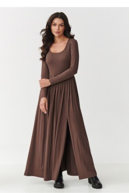 Sukienka Model M896 Czekolada - Makadamia Makadamia