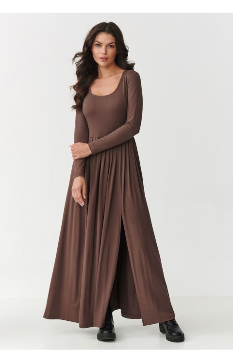 Sukienka Model M896 Czekolada - Makadamia Makadamia