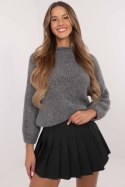 Sweter Damski Model MI-SW-1311.31 Dark Grey - Italy Moda Italy Moda