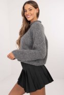 Sweter Damski Model MI-SW-1311.31 Dark Grey - Italy Moda Italy Moda