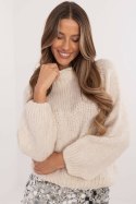 Sweter Damski Model MI-SW-1311.31 Light Beige - Italy Moda Italy Moda