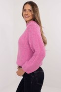 Sweter Damski Model MI-SW-1311.31 Pink - Italy Moda Italy Moda Sweter Damski Model MI-SW-1311.31 Pink - Italy Moda Italy Moda