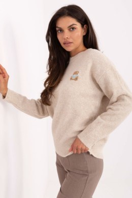 Sweter Damski Model PM-SW-SC39.36 Beige - Factory Price Factory Price