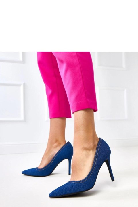 Szpilki Model Rina YES-1681-49 Dark Blue - Solea Solea Szpilki Model Rina YES-1681-49 Dark Blue - Solea Solea
