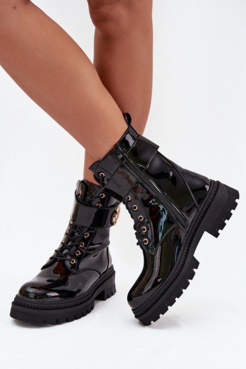 Workery Model Fiorena QT92P Black Lakaier - Step in style Step in style Workery Model Fiorena QT92P Black Lakaier - Step in style Step in style