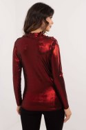 Bluzka Model DHJ-BZ-15268.30 Dark Red - Italy Moda Italy Moda